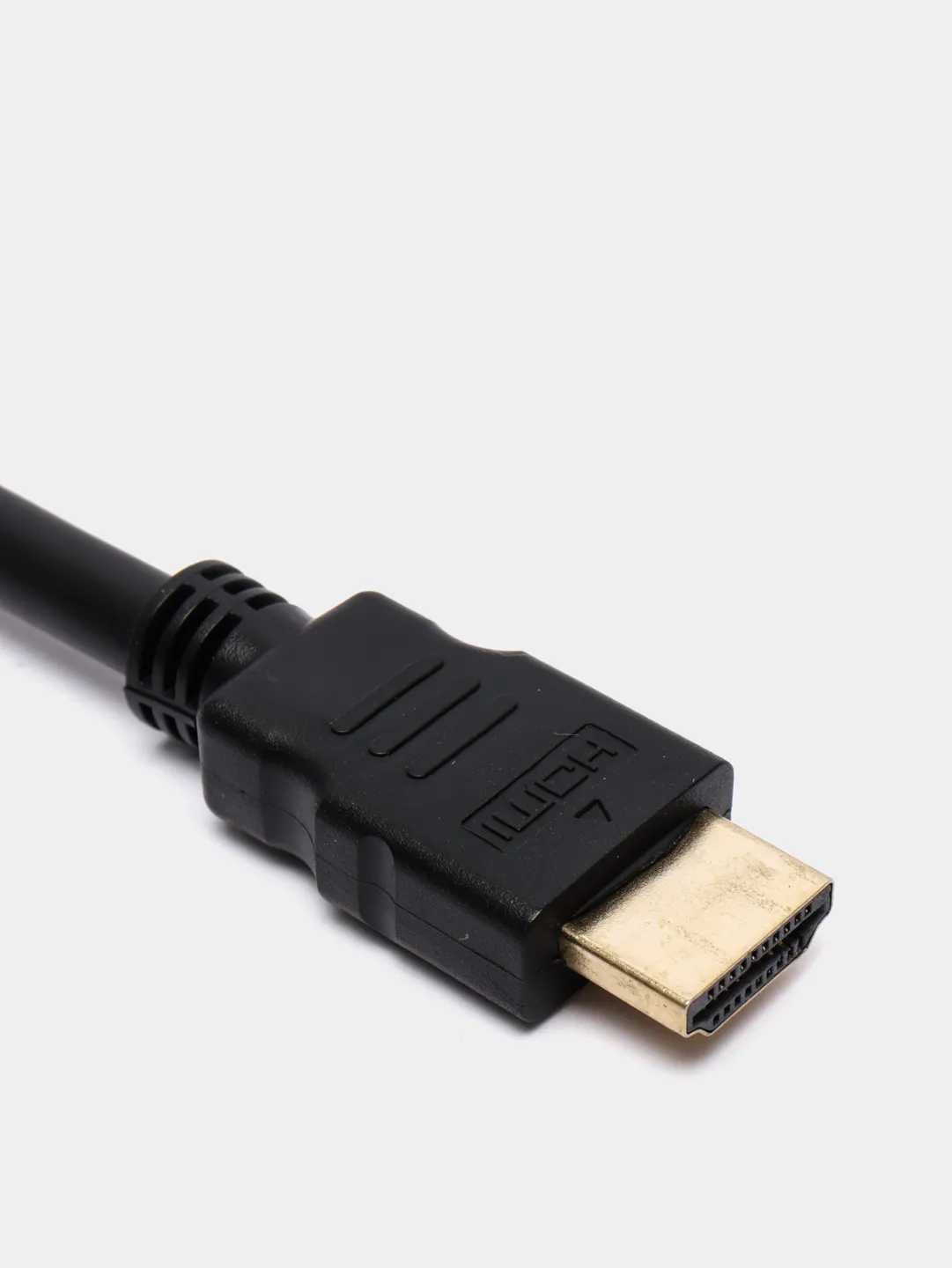 Кабель разветвитель HDMI (сплиттер) на 2 порта, 1 вход 2 выхода, 30 см