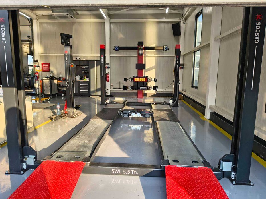 3D Стенд за "реглаж" на геометрия на леки автомобили от CORGHI