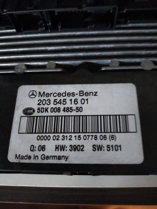 SAM-URI spate față Mercedes W203 an 2000-2006