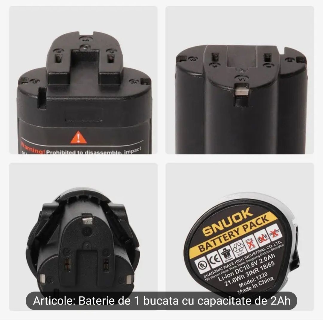 Vând baterii de 10.8 V pentru scule makita