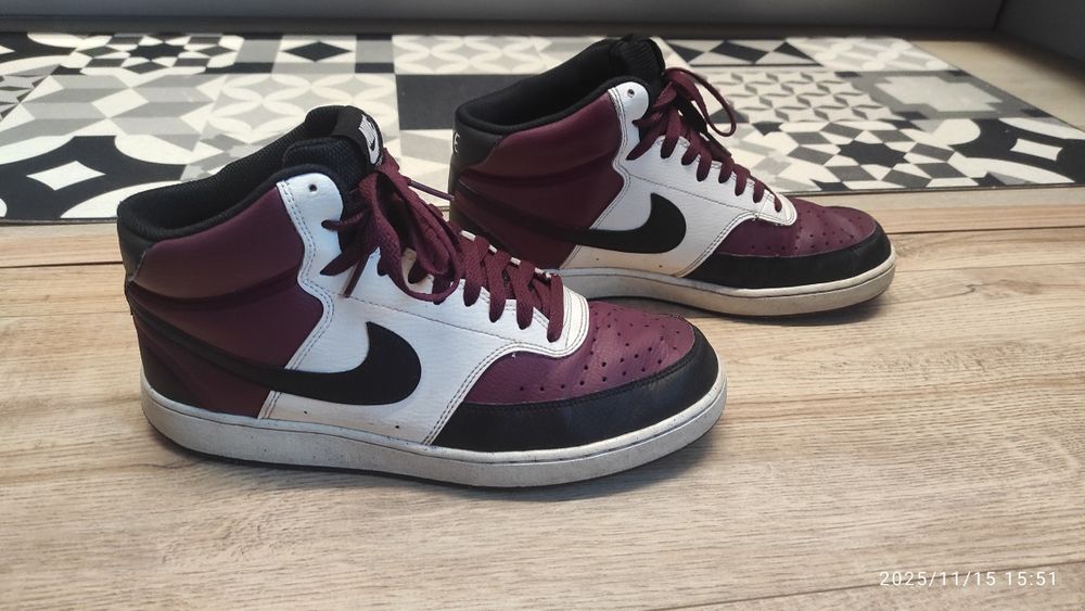 NIKE Court Vision Mid-Кожени мъжки кецове Найк ном.43