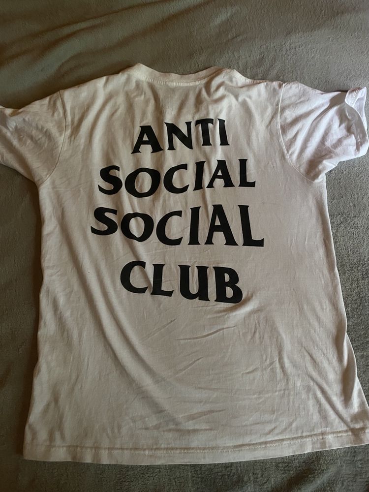 Tricou Anti Social Social Club Alb