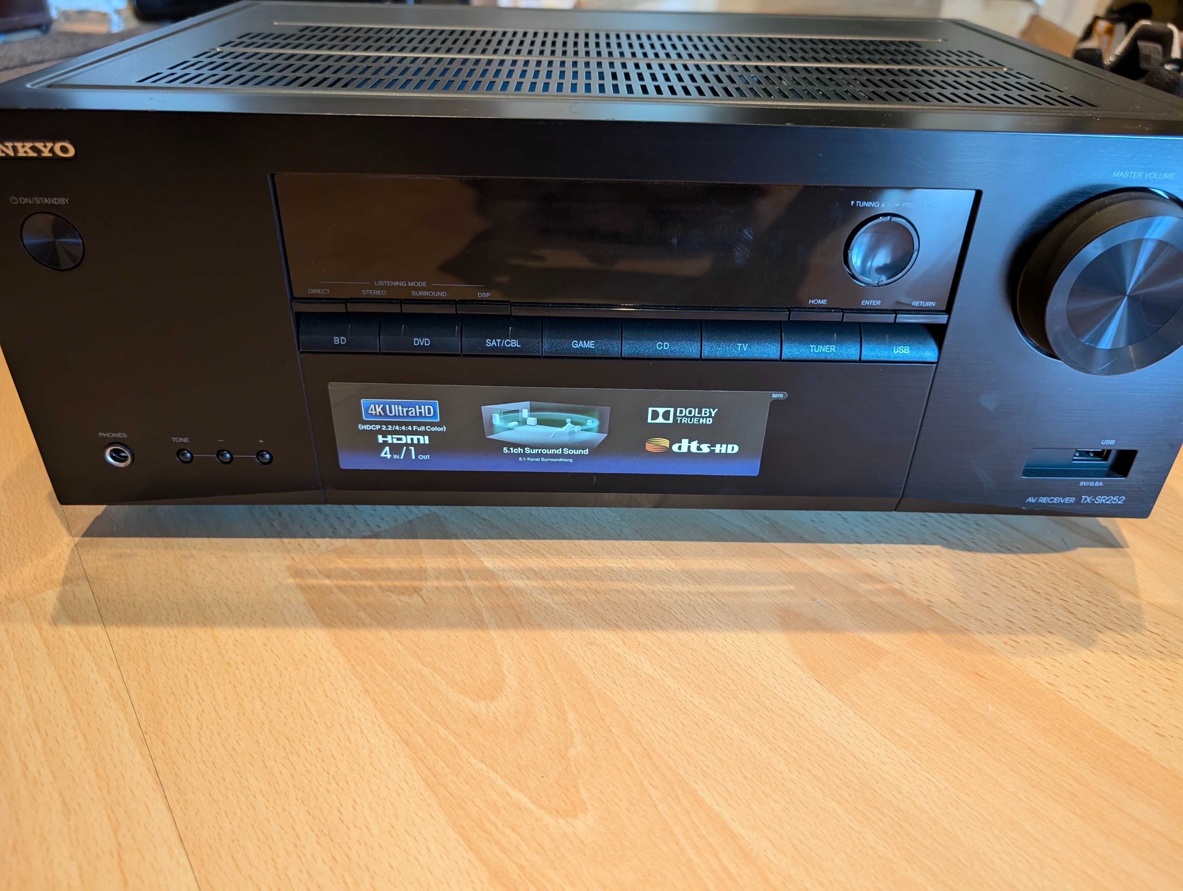 Amplificator receiver AV ONKYO TX-SR252