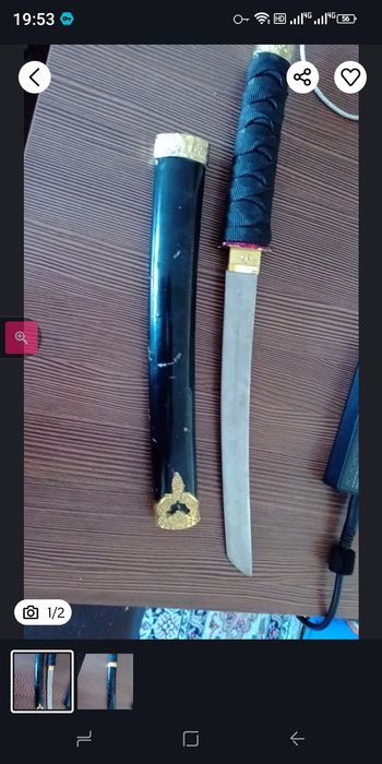Танто мини катана сувенир