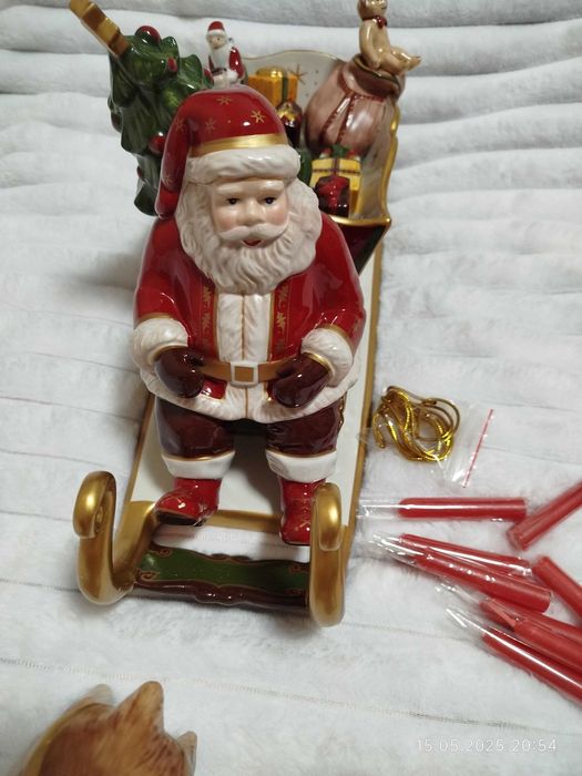 Статуэтка Санта на санях 70 см Christmas Toys Memory Villeroy & Boch