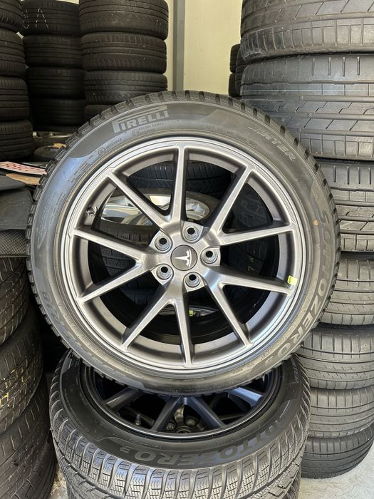 jante tesla model 3 top ca noi anvelope 235 45 18 98 v pirelli