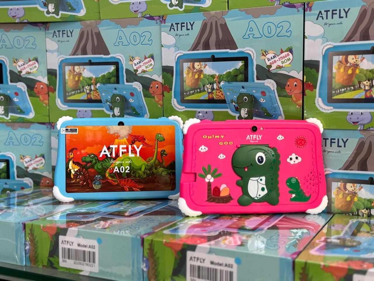 Bolalar plansheti ATFLY A02, 8/256 GB,  Детский умные планшет