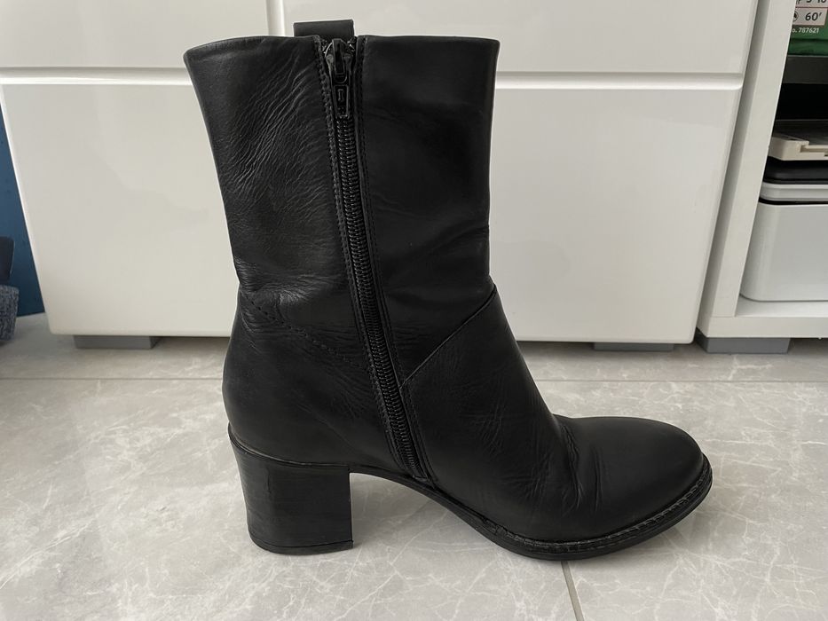 Дамски зимни боти/ботуши 36 номер, естествена кожа