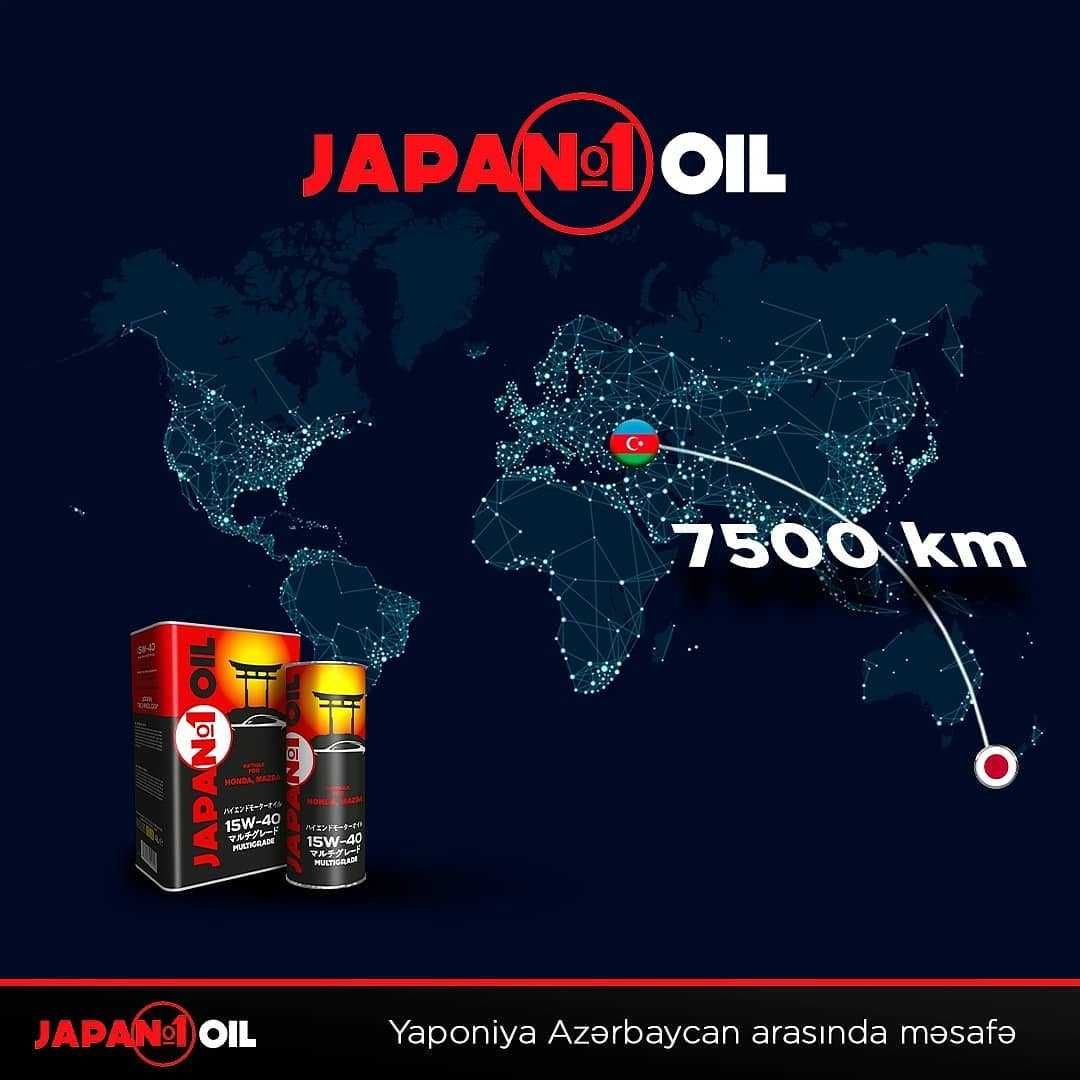 Японско двигателно масло Japan Oil 10w40, 5w30, 5w40