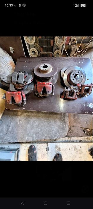 Комплект спирачки BOSCH за GLK X204