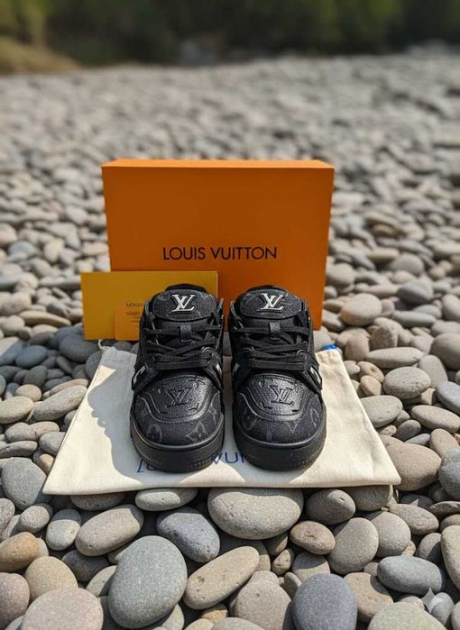 LV Trainers Negru - Louis Vuitton Full Box