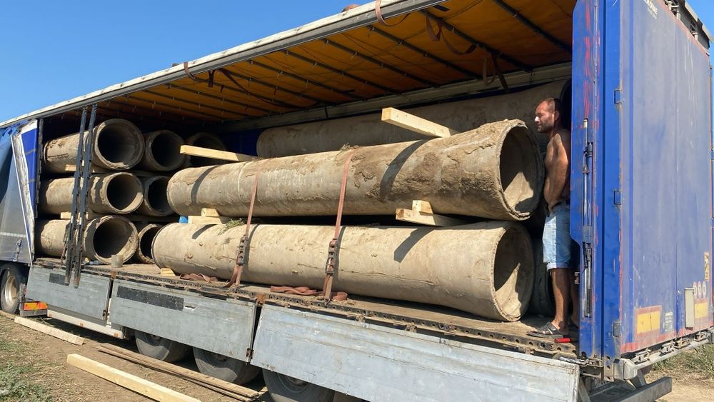 Vand tuburi din beton armat