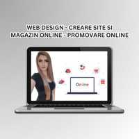 Web Design - Creare Site si Magazin Online - Facebook si Google Ads