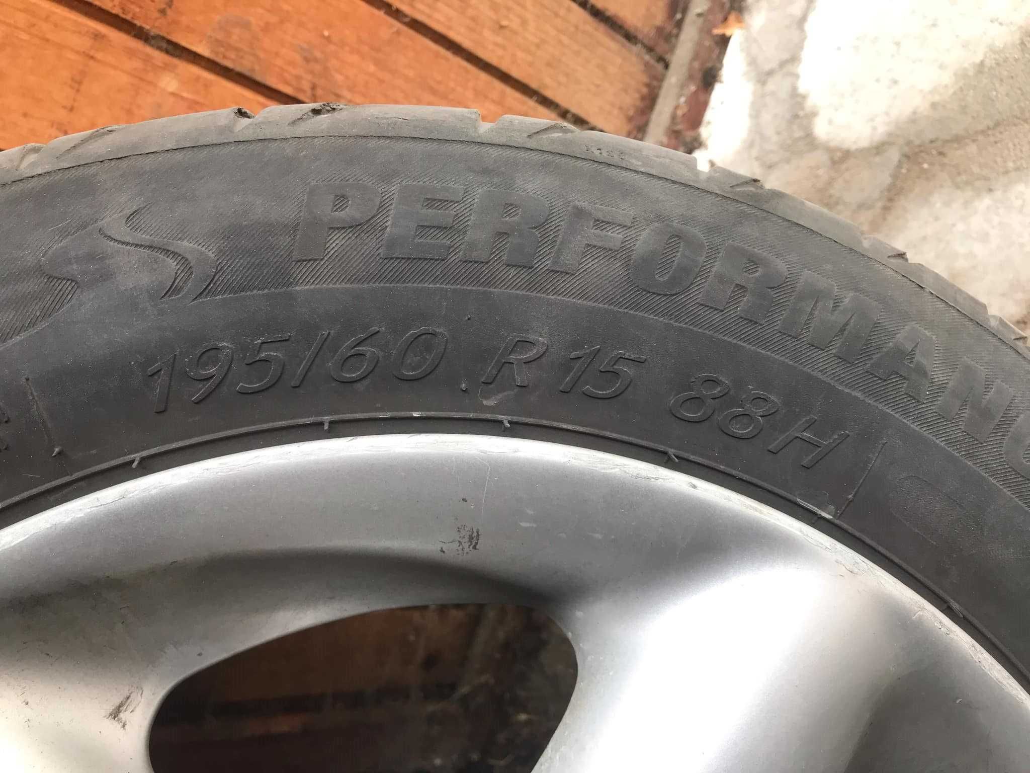Алуминиеви джанти  15 цола 4x114.3