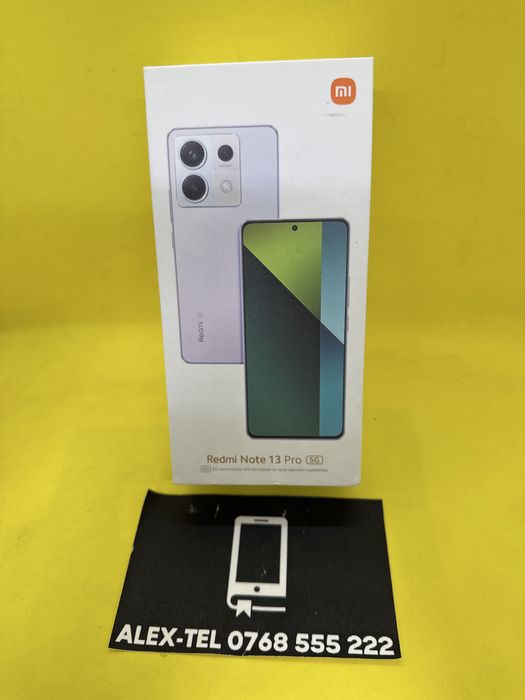 Xiaomi Redmi Note 13 Pro 256GB 8GB-Ram 5G Dual Sim Purple Sigilat Nou