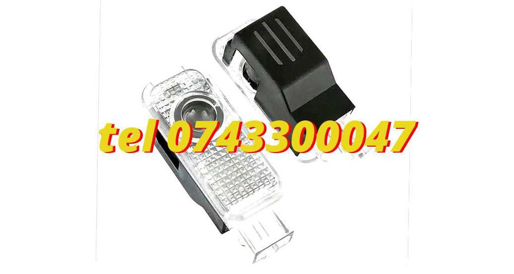 Set Proiectoare Logo Audi Lampi Led Portiera Usa Audi A3