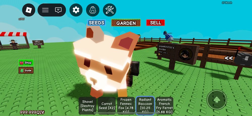 Продаю петов в grow a garden