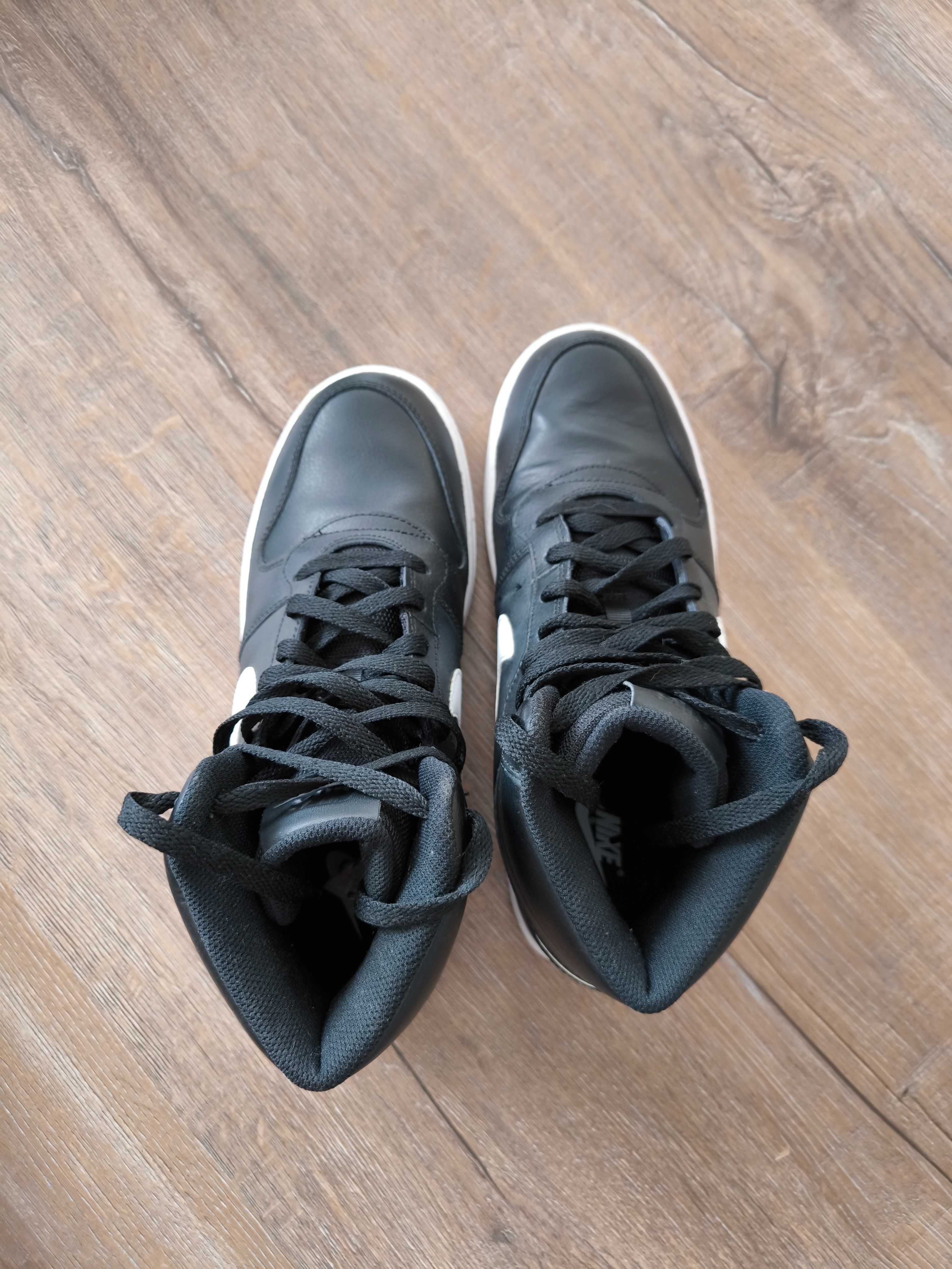 Nike Сникърси Ebernon Mid AQ1773 002 Черен
