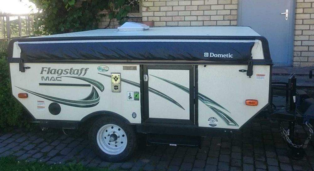 Каравана сгъваема  (като ремарке) Flagstaff mac 4+1