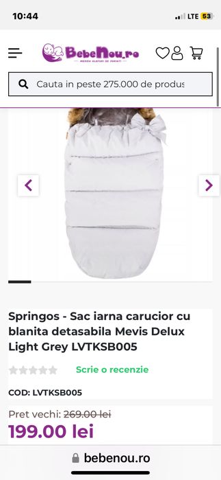 Sac husa iarna copii bebelusi carucioar landou