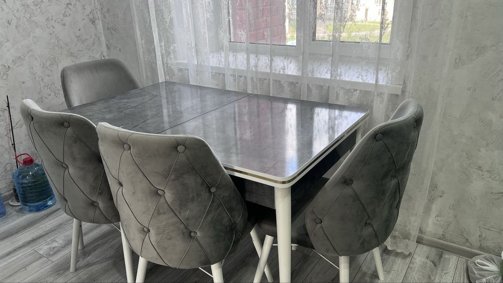 Стол и 6 стульев. Комплект Arimax