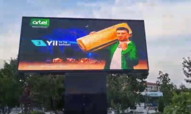 Jizzax // tashqi reklama // bilbord // led ekranlar // bilbordlar