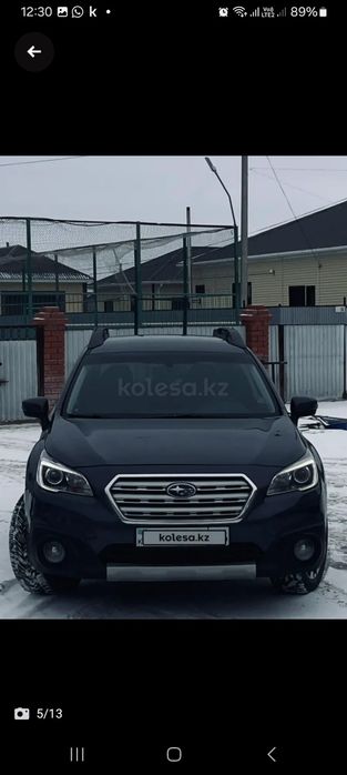 Продается Субару Отбек 2015г