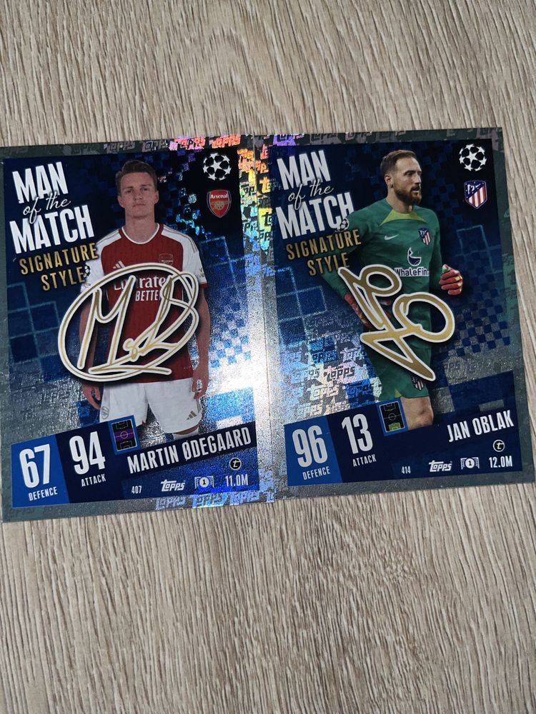 Match Attax футболни карти