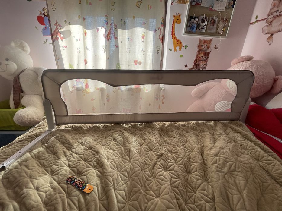 Bariera protectie pat copii culisanta