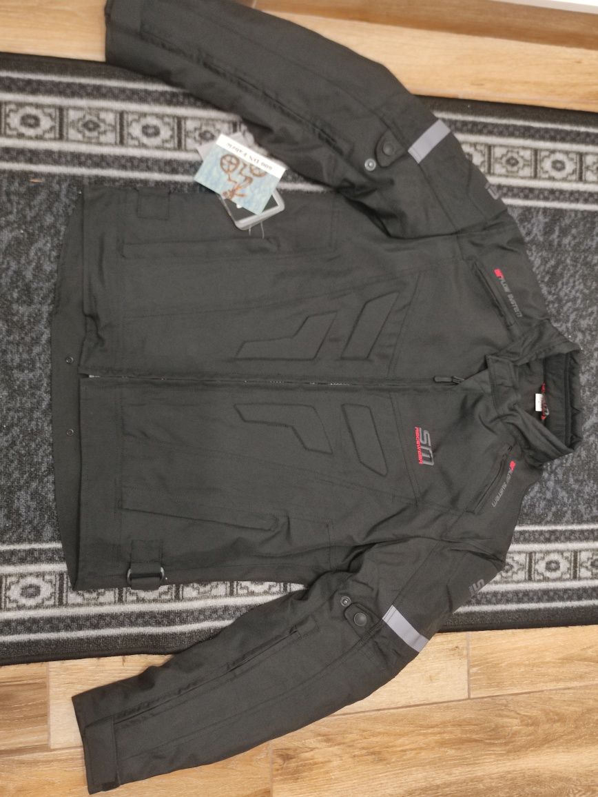 Geaca moto textil SM Scorpio Black, mărimea S, M, L, XL, 2XL