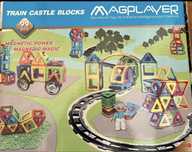 Nou! Magplayer -99 piese trenulet