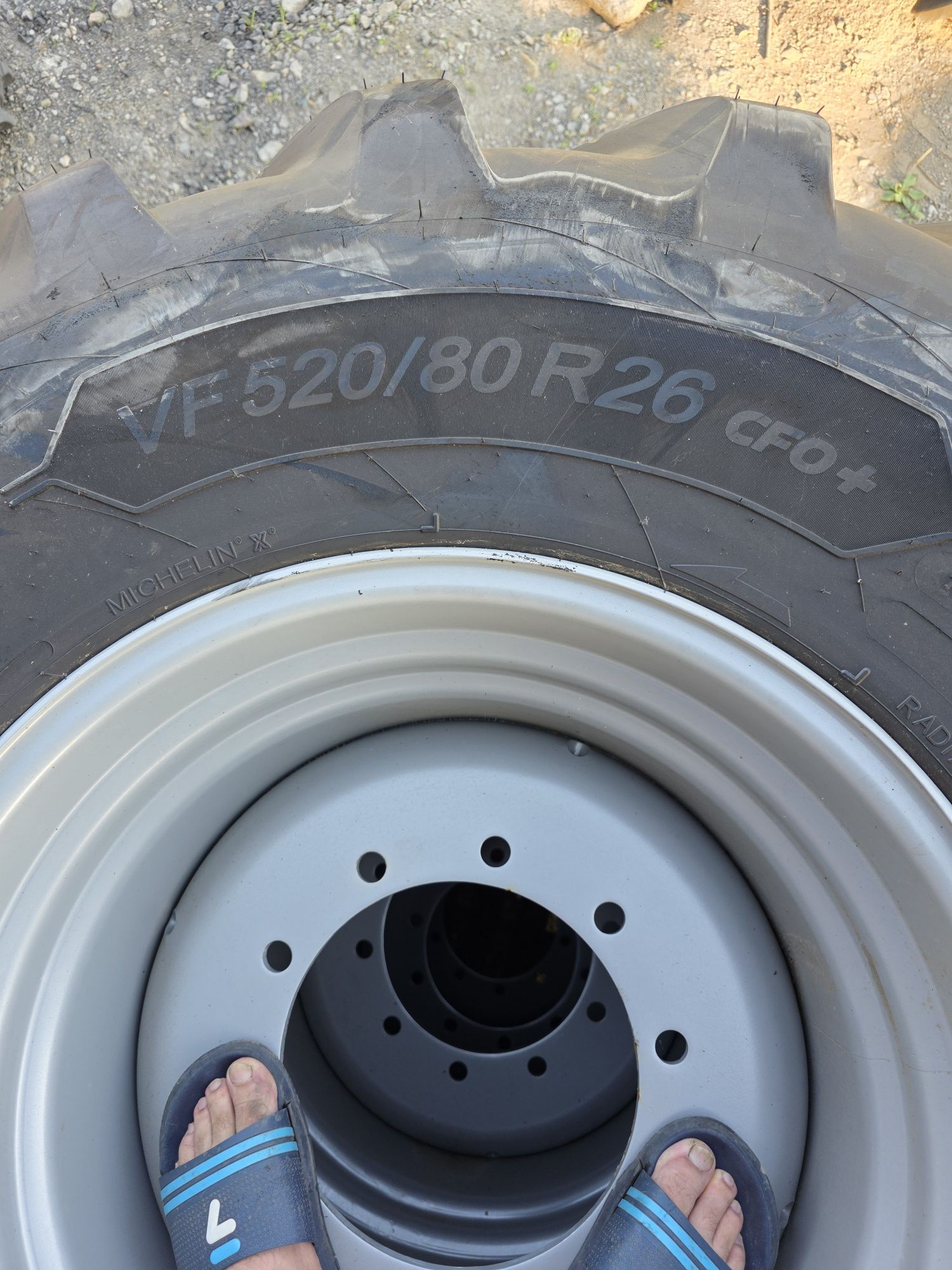 Piese utilaje agricole Anvelope Michelin 18,4 R 26 Taf,buldo excavator