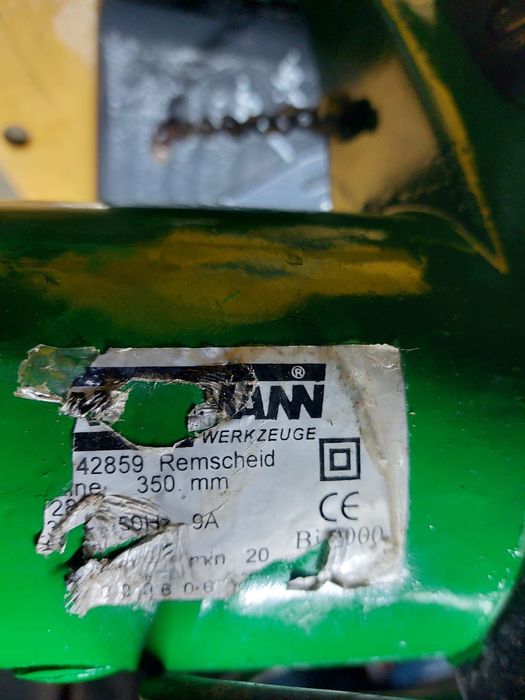 Circular debitat metal Mannesmann