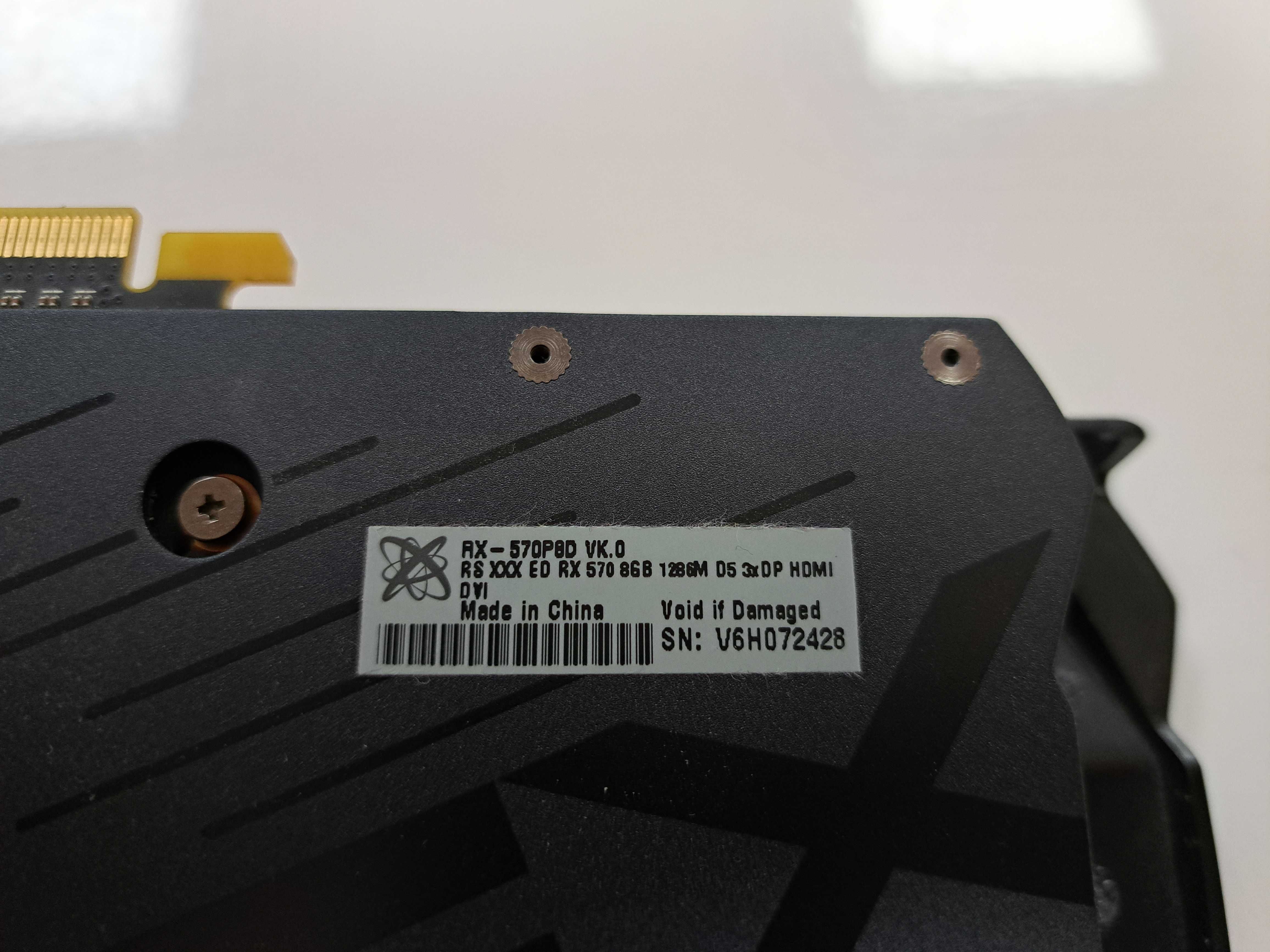 Placa video XFX Radeon RX 570 RS 8 G GDDR5 256-bit ,second