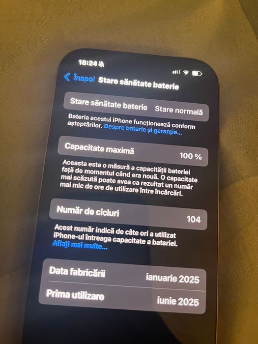 Iphone 16 pro 128 gb