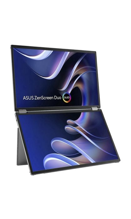 Monitor portabil cu doua ecrane ASUS ZenScreen Duo OLED M
