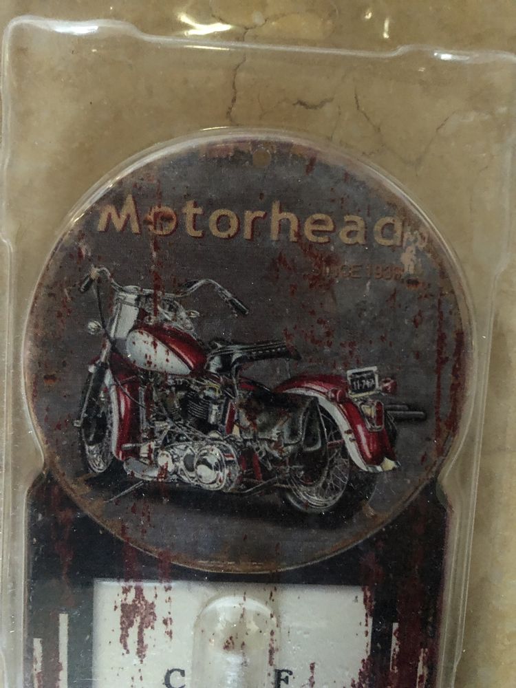 Termometru metalic englezesc Motorhead