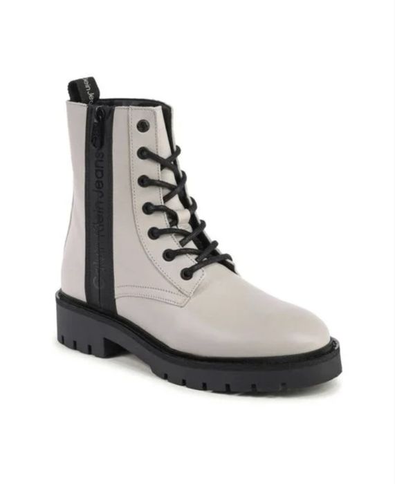 Кожени боти Calvin Klein