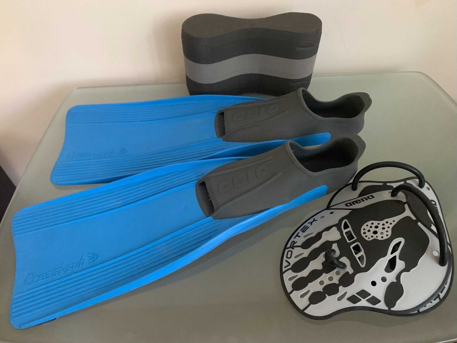 Ласты Cressi, гребок