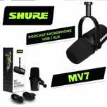 New!!! SHURE MV7 XLR - Микрофон для подкастов и интервью, профессиона