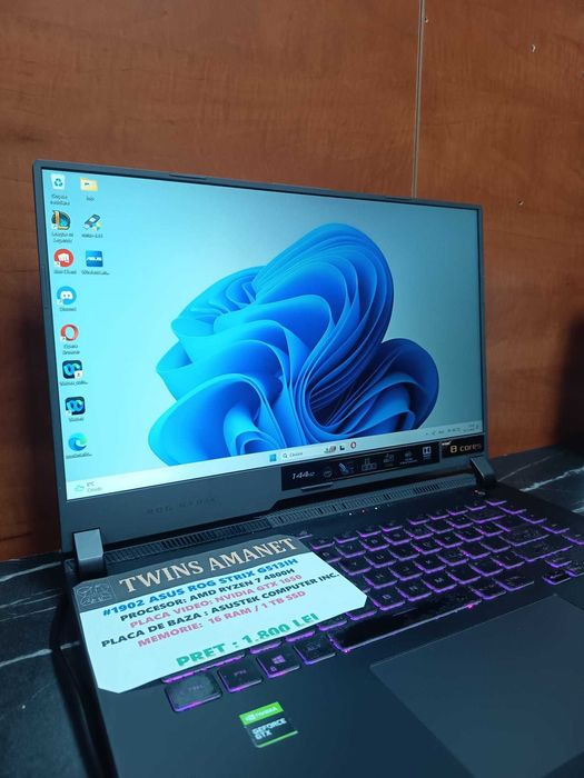 #1902 Laptop Asus Rog Strix G513IH