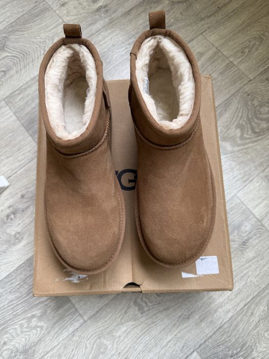 Ugg Classic Ultra Mini оригинални велурени боти
