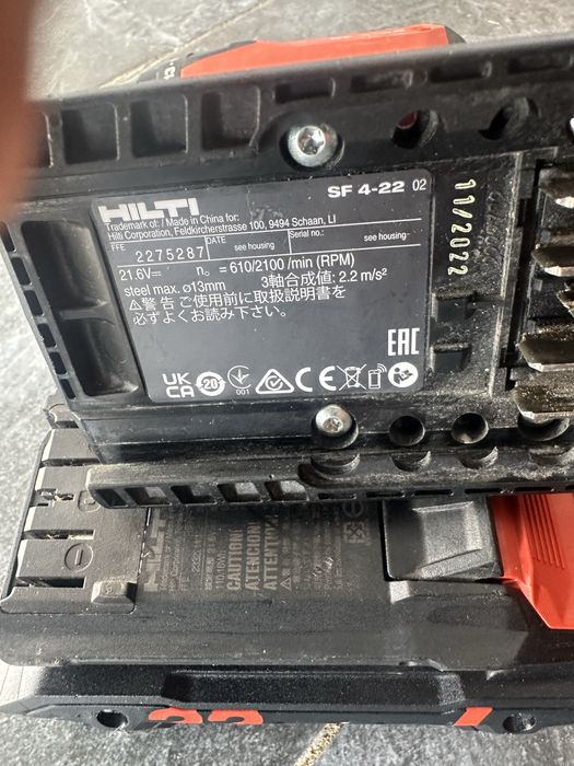 Filetanta Hilti SF 4-22 nuron