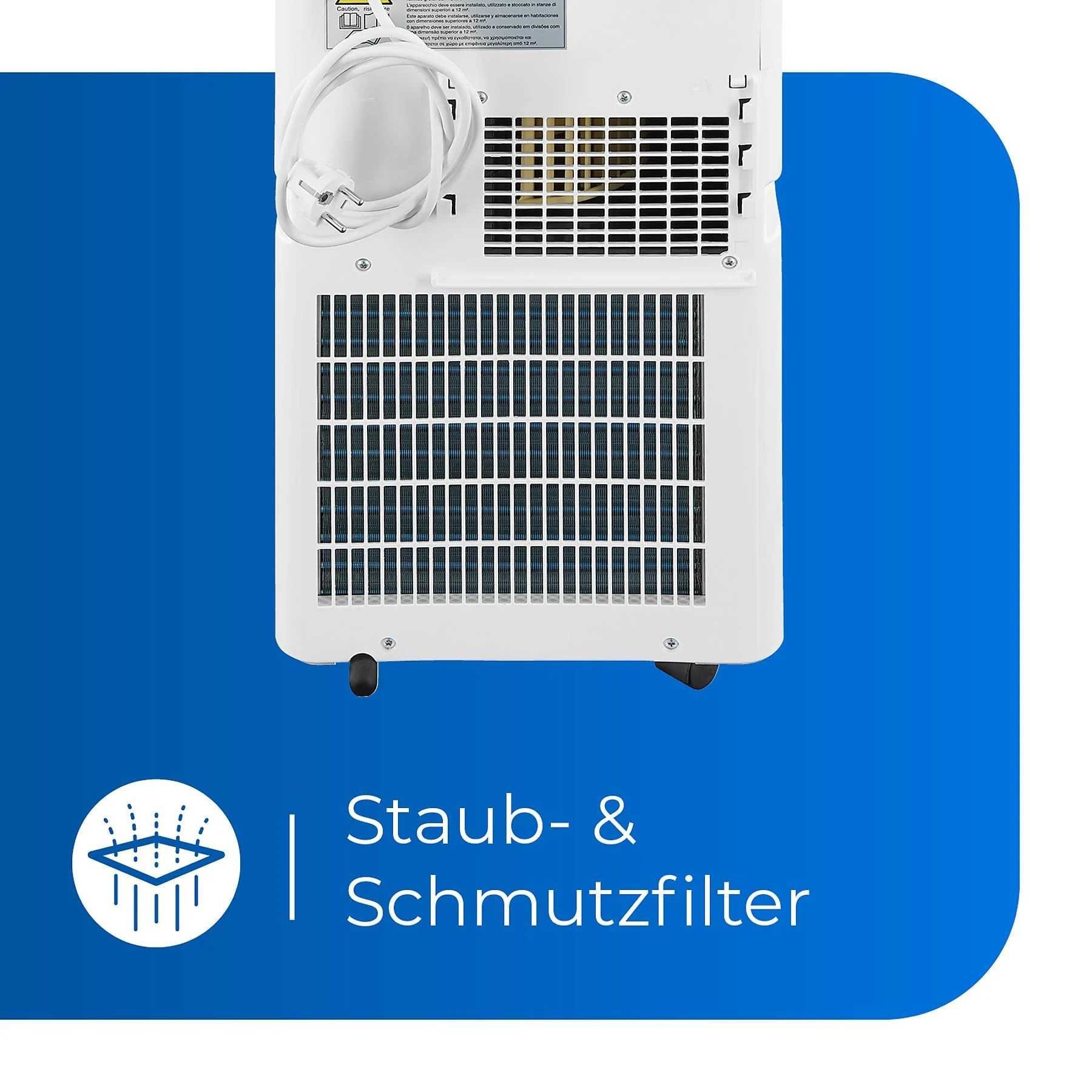 Мобилен климатик с влагоабсорбатор Exquisit CM30751  730W 7000/BTU