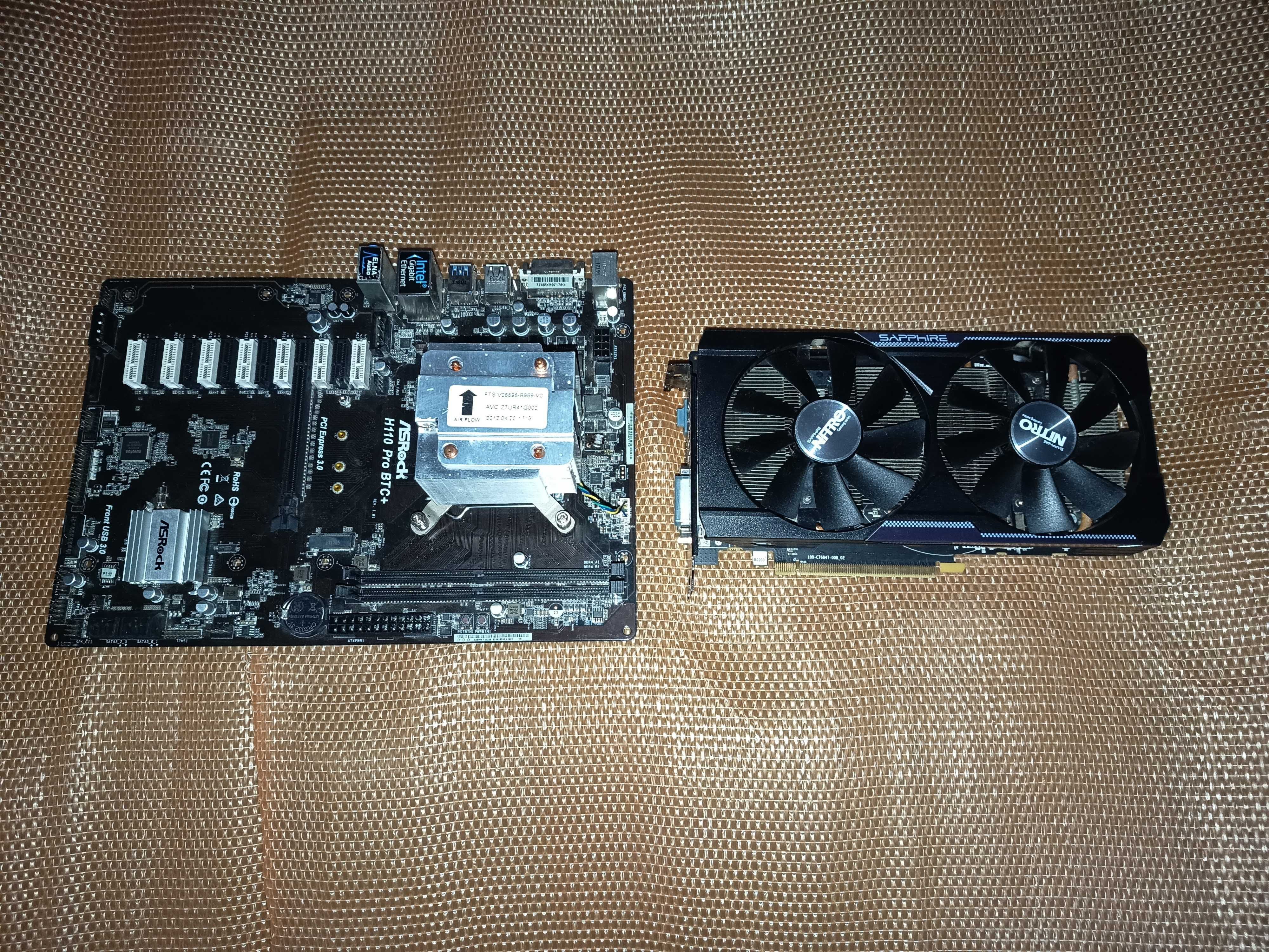 Kit gen 6 Pentium g4400 + placa baza  + placa  video Radeon R9 380 4gb