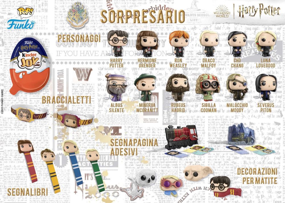 Киндер Джой Хари Потър 2023/ Kinder Joy Harry Potter 2023