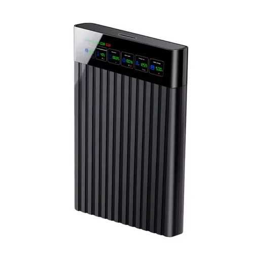 Carcasa externa SSD/HDD 2.5 inch afisaj LCD Color Smart Sentinel