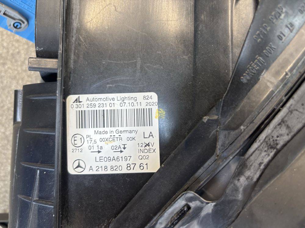 Far farove Mercedes Cls w218 фар фарове мерцедес цлс 218