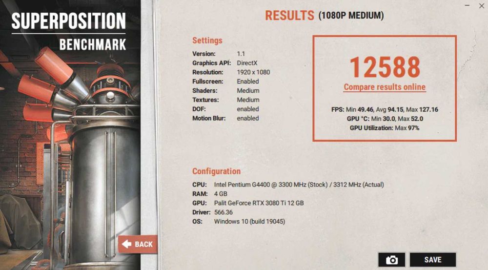 RTX 3080 Ti Palit GameRock 12GB GDDR6X Nvidia GeForce