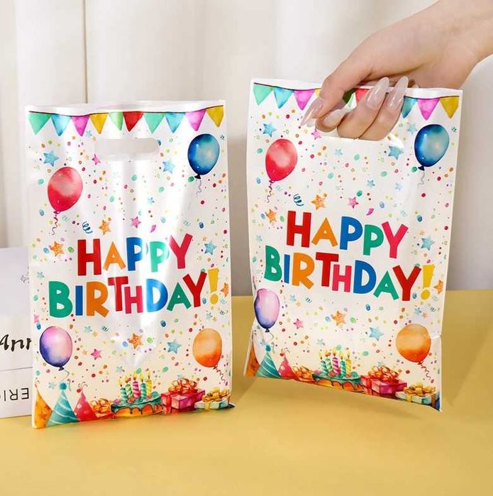 Happy Birthday пликчета за подаръци 50бр, подаръчни пликчета